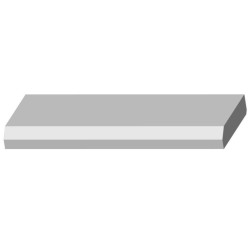 Šamotová deska přední KV 025G 02